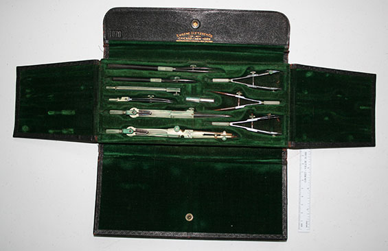 Emile Chourré, Mechanical Drawing Set