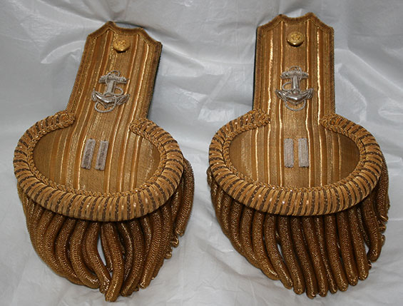 Emile Chourré, Navy Epaulettes