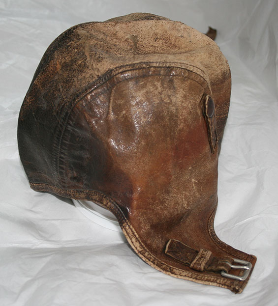 Emile Chourré, Leather Flying Helmet