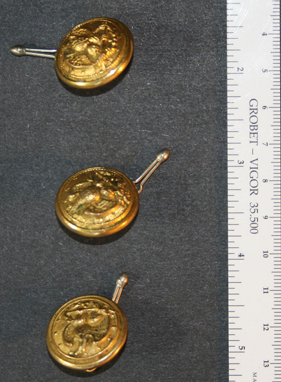 Emile Chourré, Navy Uniform Buttons