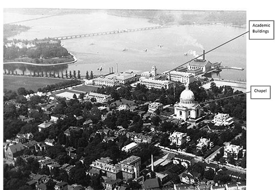 Identified Buildings, Naval Academy, Annapolis, MD (June,1921?)