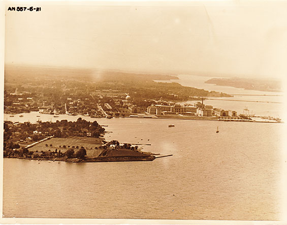 Unidentified Buildings, Naval Academy, Annapolis, MD (June,1921?)