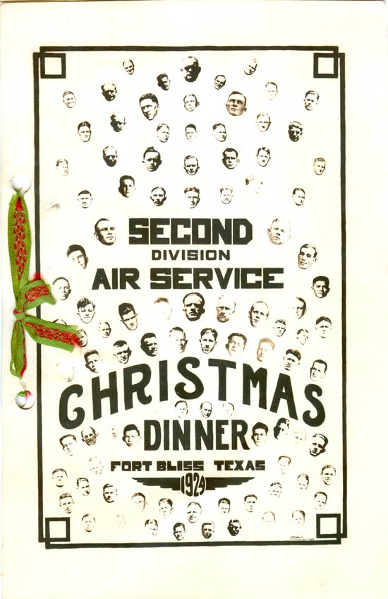Christmas Menu, 1924