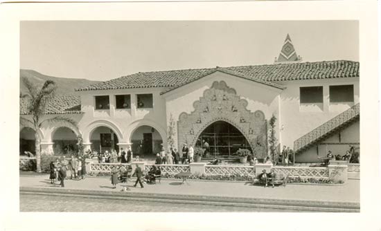 The Agua Caliente Swimming Pool, Circa 1930