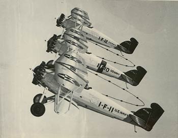 "The Three Seahawks" in Boeing F2B-1s