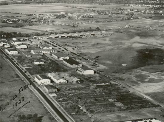 Curtiss Field, Valley Stream, NY, 1928