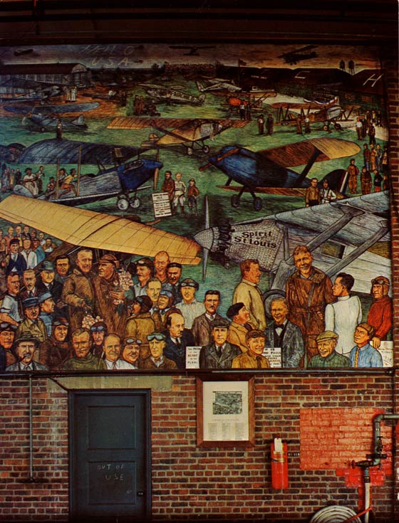 Mural Postcard, Ca. Late 1930s (Source: Roberts)