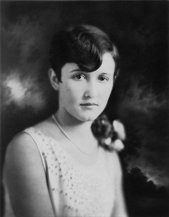 Aline Rhonie, Late Childhood, Date Unknown (Source: Roberts)