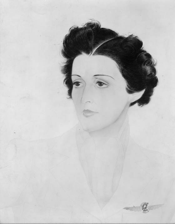 Aline Rhonie Sketch, Date Unknown (Source: Roberts)