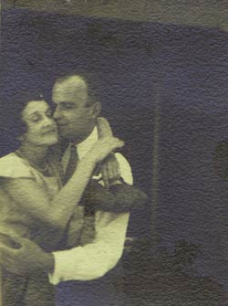 Aline Rhonie and Peter Brooks, Date & Location Unknown (Source: Roberts)