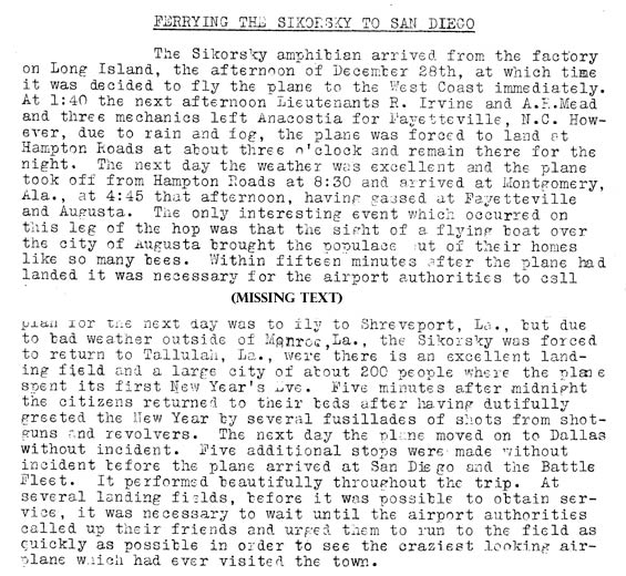 A-8089 Ferry, Anacostia-Tucson, December 28, 1928-January 4, 1929 (Source: Webmaster)