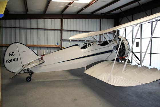 WACO UBF-2 NC12443, November, 2009 (Source: Woods)