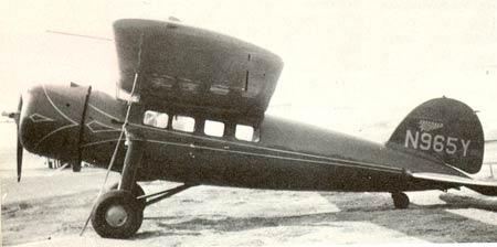 NC199E in Amelia Earhart Livery