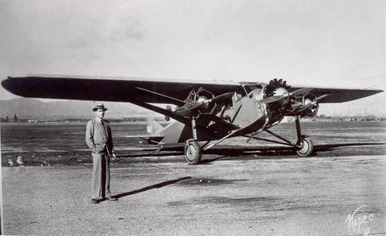 NC302E With Morton Bach, Date & Location Unknown (Source: Bach)