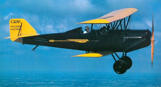 Pitcairn Fleetwing NC3261, 1991 (Source: Sport Aviation Magazine)