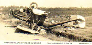Travel Air NC4945, After Langdon Accident