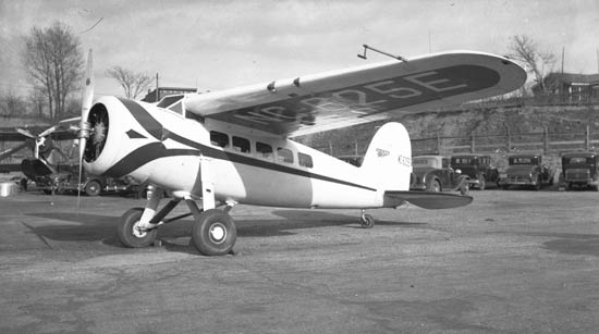 Lockheed Vega Model 5, NC625E, Date & Location Unknown