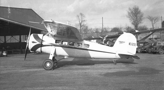 Lockheed Vega Model 5, NC625E, Date & Location Unknown
