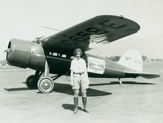 Lockheed Vega NC658E, Date & Location Unknown (Source: Kalina)