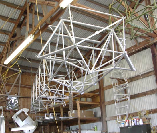 NC667K Fuselage, March 2008