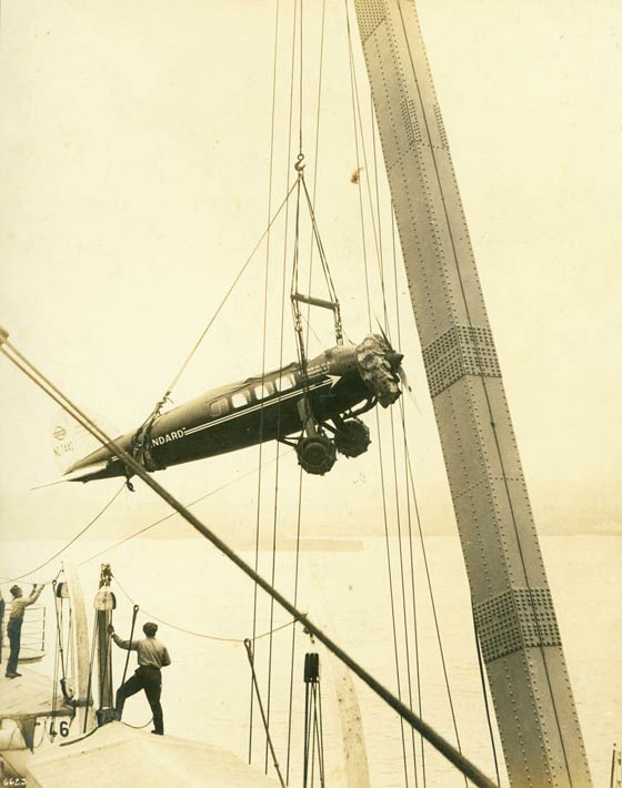 Lockheed Vega Model 5, Circa Spring, 1929 (Source: Kalina)