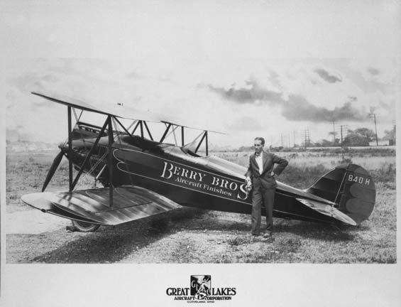 Great Lakes NC840H, Martin Field, Cleveland, OH, Date Unknown (Source: Kalina)