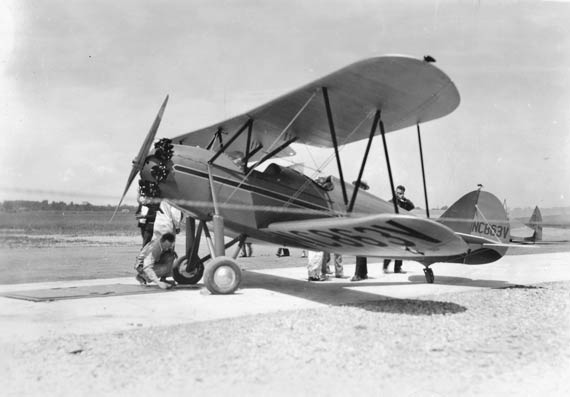 Waco NC863V, Date & Location Unknown (Source: Tretter)