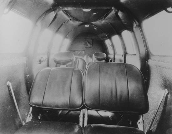 Vega Interior, Long View Rearward