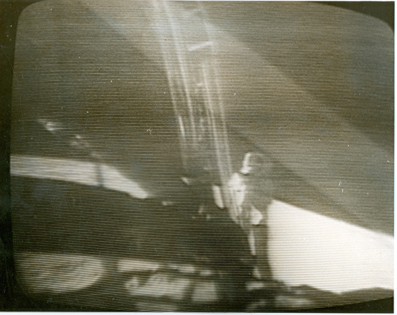 Neil Armstrong Setting Foot on the Moon, July 20, 1969