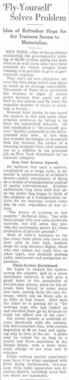 Baldwinsville, NY, Gazette & Farmers' Journal, September 12, 1940 (Source: Web)