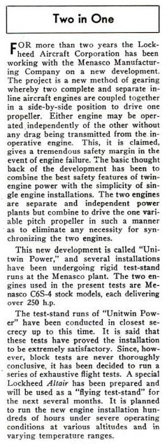 Popular Aviation, November, 1938