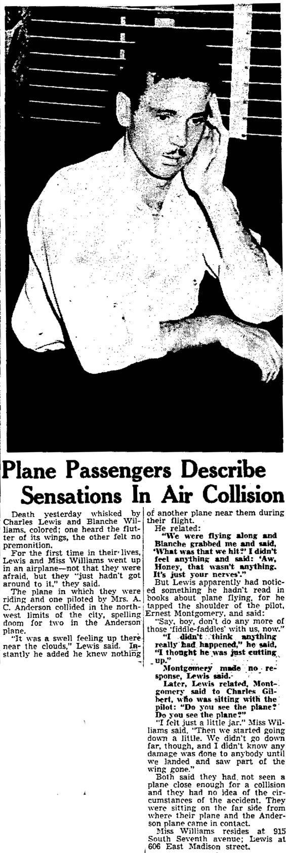 Arizona Republic, May 20, 1940 (Source: AZ Republic via R. Woodling)