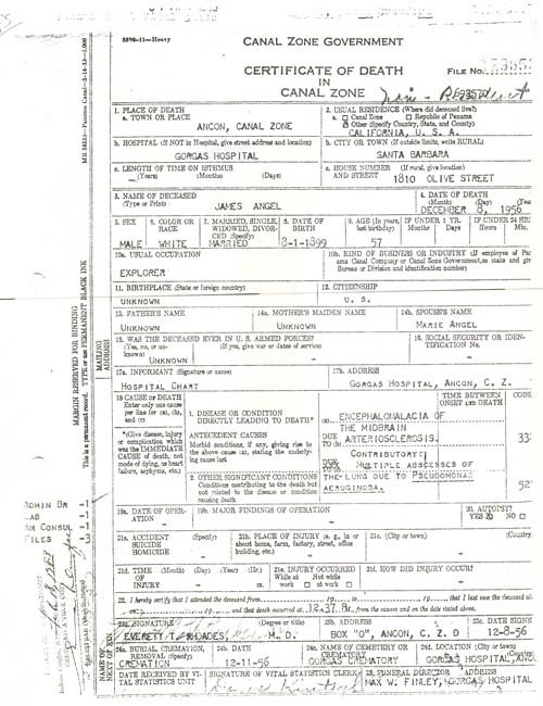 Death Certificate