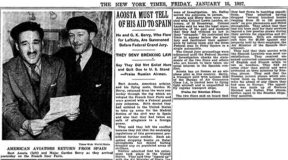 The New York Times, January 15, 1937 (Source: NYT via Woodling)