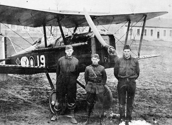 J.E. Boudwin, Center (Source: AAHS via Woodling)