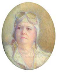 Mary Charles, Miniature Watercolor, 1937 (Source: Stephens)