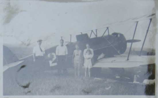 Unidentified, Undated Group With Pitcairn NC96W