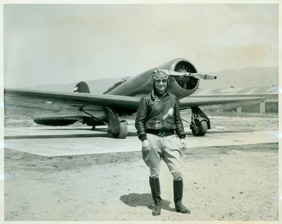 Ira C. Eaker, April 7, 1931, Burbank, CA 
