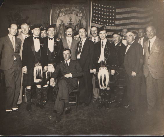 Group Portrait, James Mollison, August 1, 1933 (Source: Burns)