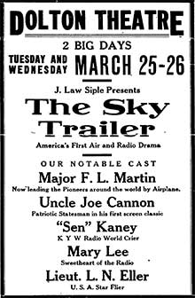 Riverdale (IL) Pointer, March 21, 1924 (Source: Woodling)