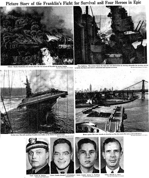 The New York Times, May 18, 1945 (Source: NYT via Bob Woodling)