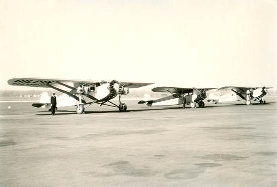 Gilpin Fleet, Pilots at the Ready, Date & Location Unknown (Source: Underwood)
