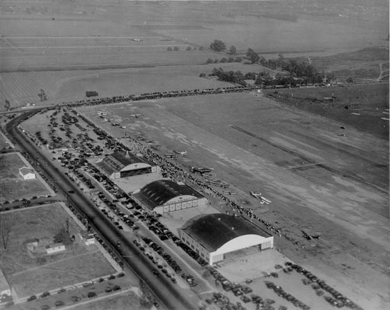 Clover Field, Santa Monica, CA, Date Unknown (Source: Granger)