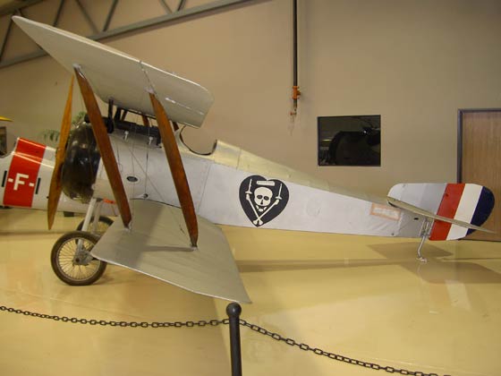 Nungesser's Hanriot HD-1 (Source: Gerow)