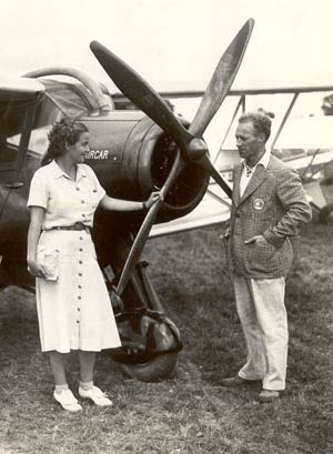 Nancy Harkness Love and Frank Hawks