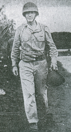 M.F. Harmon, Pacific, August 15, 1943