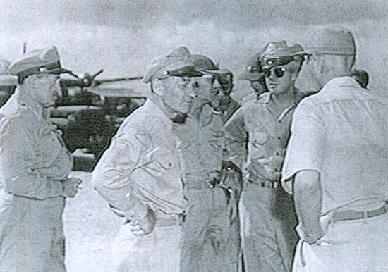 Millard Harmon, Pacific Area, WWll