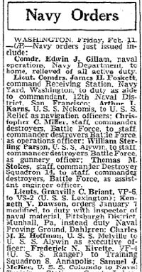 Seattle (WA) Daily Times, February 11, 1938 (Source: Woodling)