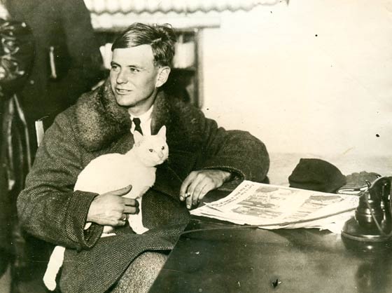 The Baron at New York, November, 4,1929 (Source: Underwood)