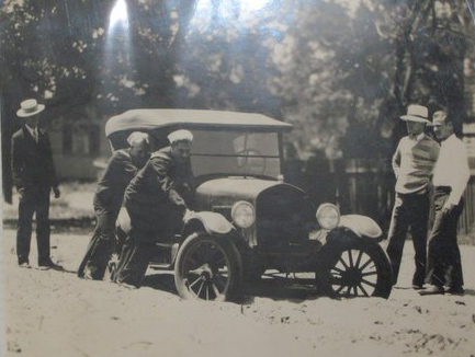 Car Stuck in Sand, Pensacola